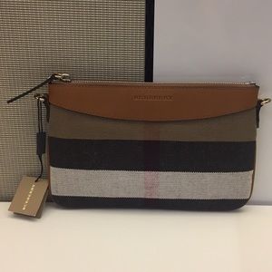 New Burberry Peyton House Check Crossbody Bag